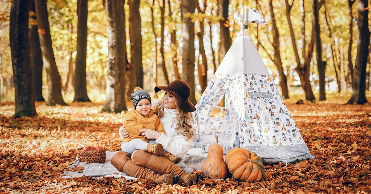Add Whimsy with a Teepee Picnic Tent